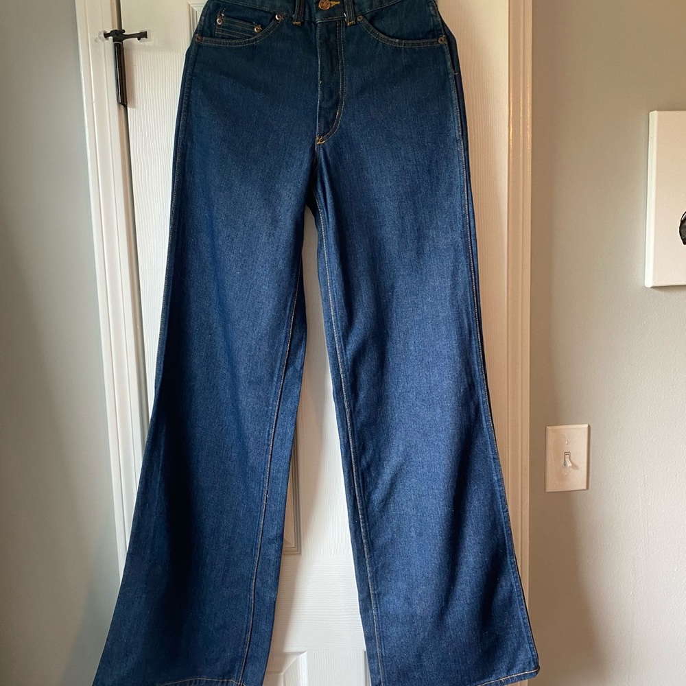 Vintage 1970s HASH Jeans bell bottoms